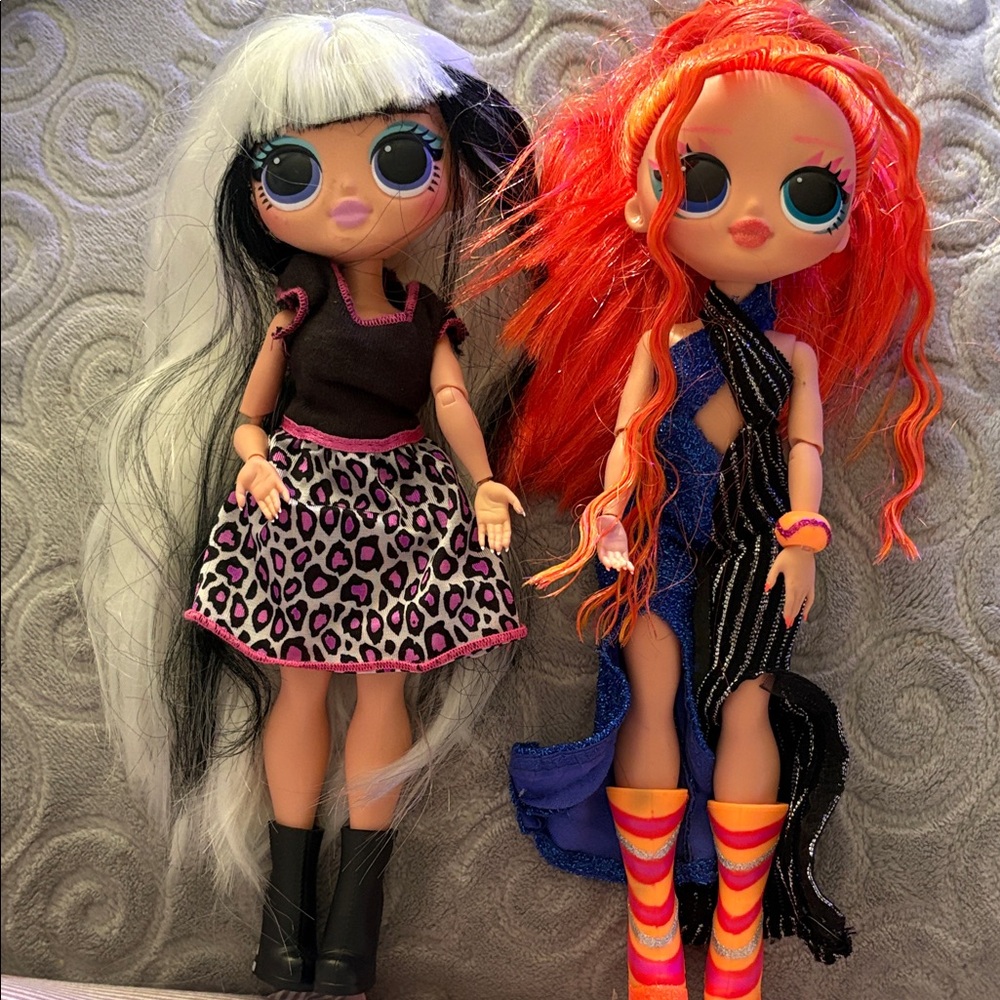 Cute Colorful lol dolls